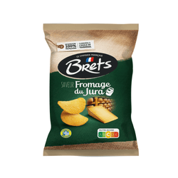 Brets Chips with Jura cheese 125g - Les Gastronomes