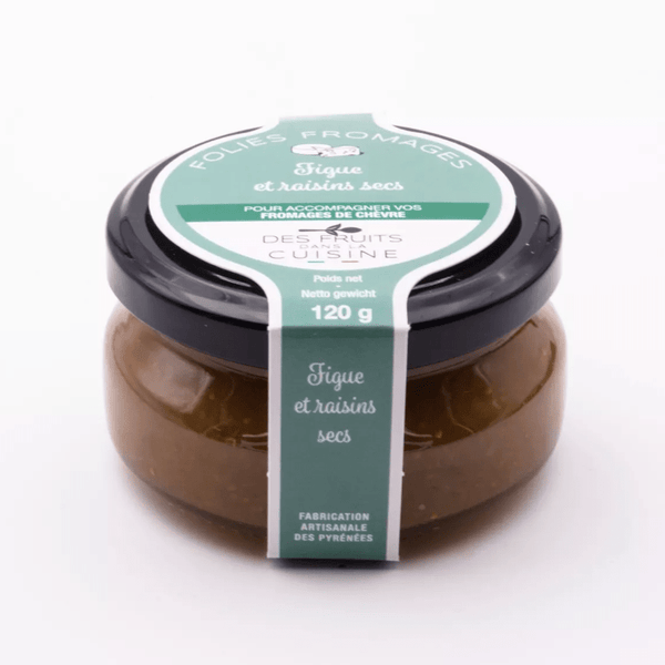 Figs & Raisins jam for cheese 120g - Les Gastronomes