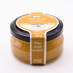 Pear, Honey & Spices jam for cheese 120g - Les Gastronomes