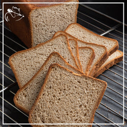 Artisan Rye Toast Bread – Half Loaf, 13 slices, 750g