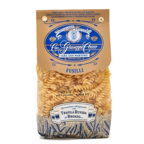 Artisanal Fusilli by Giuseppe Cocco, 500g - Les Gastronomes